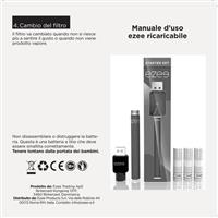 Batteria e USB (senza cartucce)